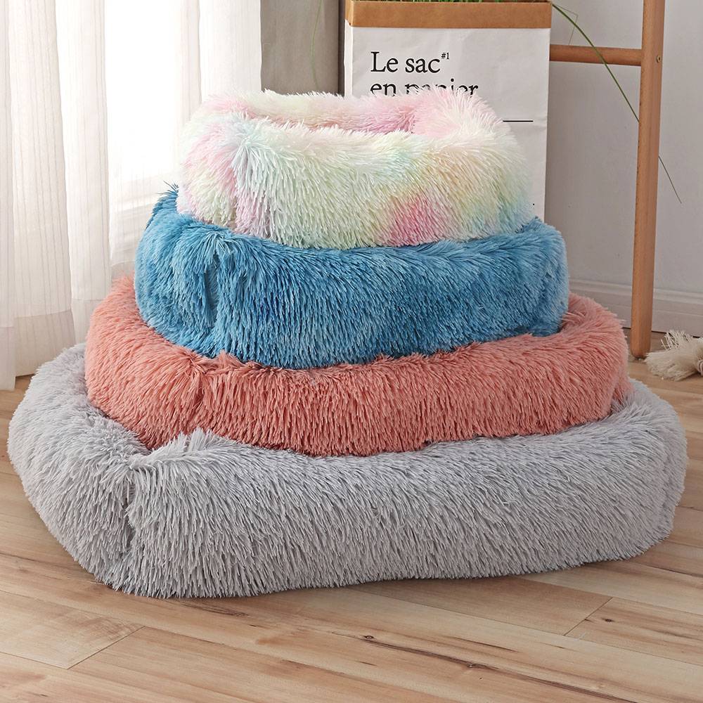 Dogs Long Plush Solid Bed Cats & Dogs Pet Beds, Mats & Houses cb5feb1b7314637725a2e7: Champagne|Colorful|Colorful Blue|Dark coffee|Dark Gray|Green|Leather Pink|Light Blue|Light coffee|Light grey|Navy Blue|Pink|Red Wine|White