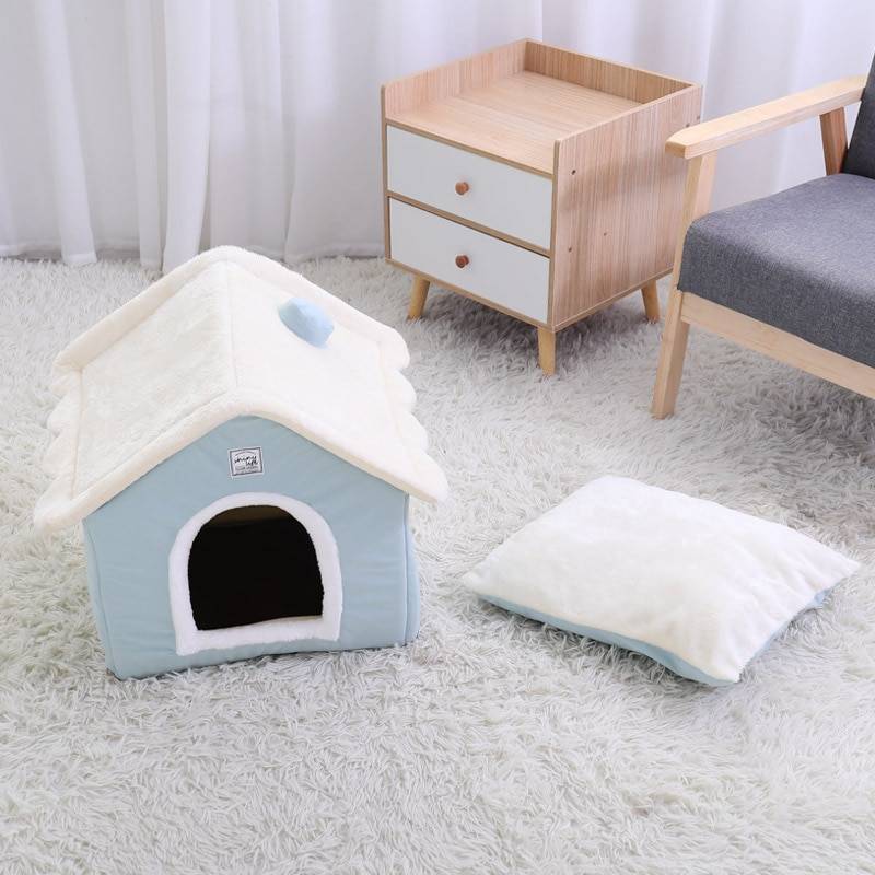 Dogs Terylene Soft House Bed