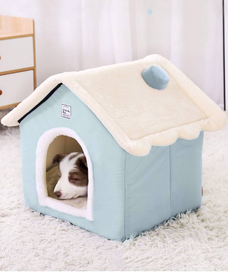 Dogs Terylene Soft House Bed