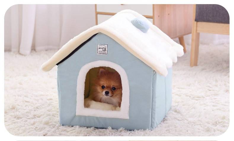 Dogs Terylene Soft House Bed