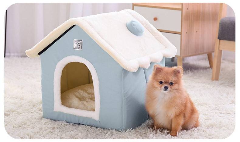 Dogs Terylene Soft House Bed