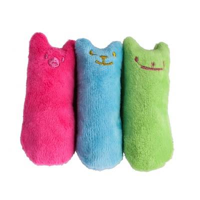 Cat's Funny Catnip Plush Toy Best Sellers Cat Toys Cats & Dogs cb5feb1b7314637725a2e7: Blue|Coffee|Green|Pink|Rainbow Ball|Yellow