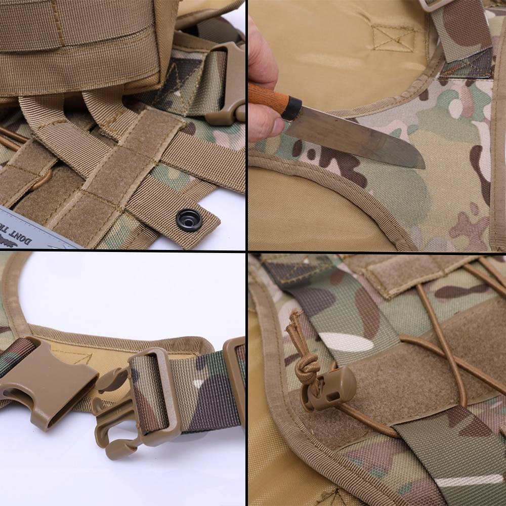 Dog Harness and Leash Set With Nylon Handle Cats & Dogs Pet Collars, Harnesses & Leashes a1fa27779242b4902f7ae3: Black Harness|Black Harness and Leash|Brown Harness|Brown Harness and Leash|Camouflage Harness|Camouflage Harness and Leash|Ranger Green Harness|Ranger Green Harness and Leash