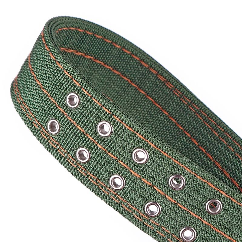 Cute Solid Army Green Canvas Dog's Collar Cats & Dogs Pet Collars, Harnesses & Leashes cb5feb1b7314637725a2e7: Black|Blue|D Buckle|Red