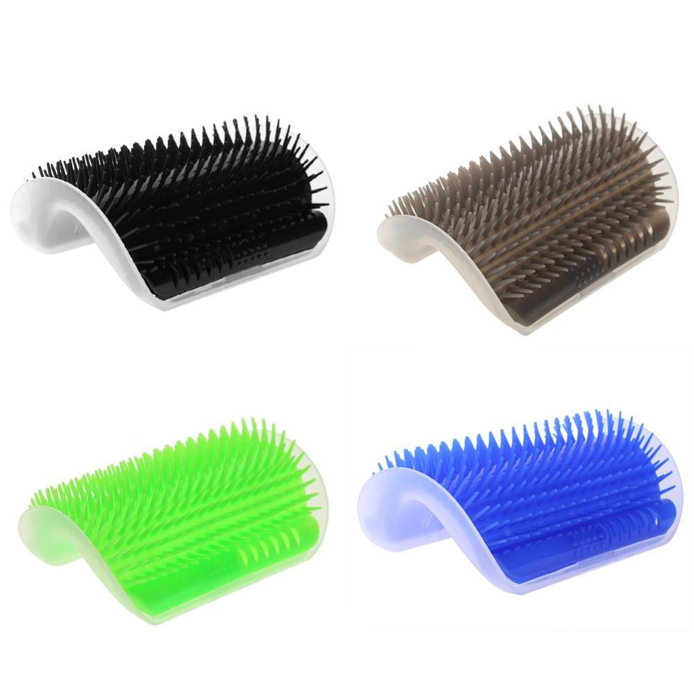 Cats Self-Grooming Corner Comb Best Sellers Cats & Dogs Pet Grooming cb5feb1b7314637725a2e7: Black|Blue|Brown|Gray|Green|Lake Blue|Light Brown|Pink|Yellow