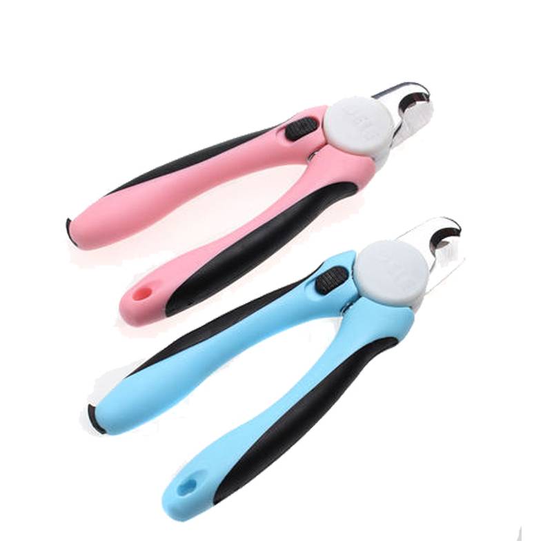 Professional Nail Clipper with Nail File Cats & Dogs Pet Grooming cb5feb1b7314637725a2e7: Blue|Pink