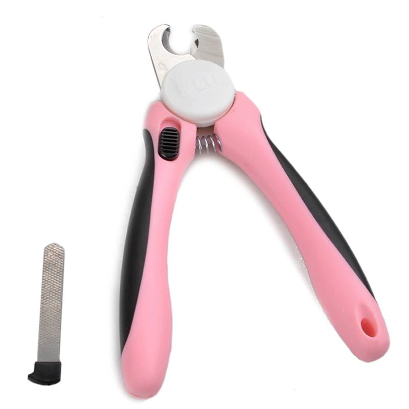 Professional Nail Clipper with Nail File Cats & Dogs Pet Grooming cb5feb1b7314637725a2e7: Blue|Pink