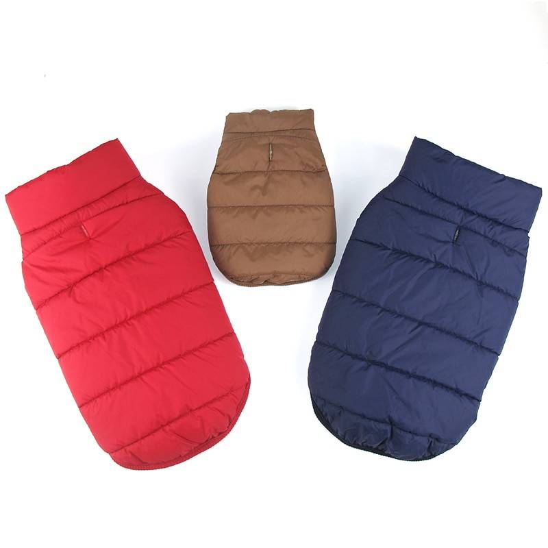 Winter Warm Coat for Dogs Cats & Dogs Dog Clothing cb5feb1b7314637725a2e7: Blue|Coffe|Green|Orange|Pink|Red|Rose Red