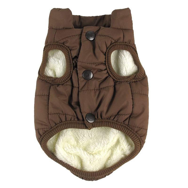 Winter Warm Coat for Dogs Cats & Dogs Dog Clothing cb5feb1b7314637725a2e7: Blue|Coffe|Green|Orange|Pink|Red|Rose Red
