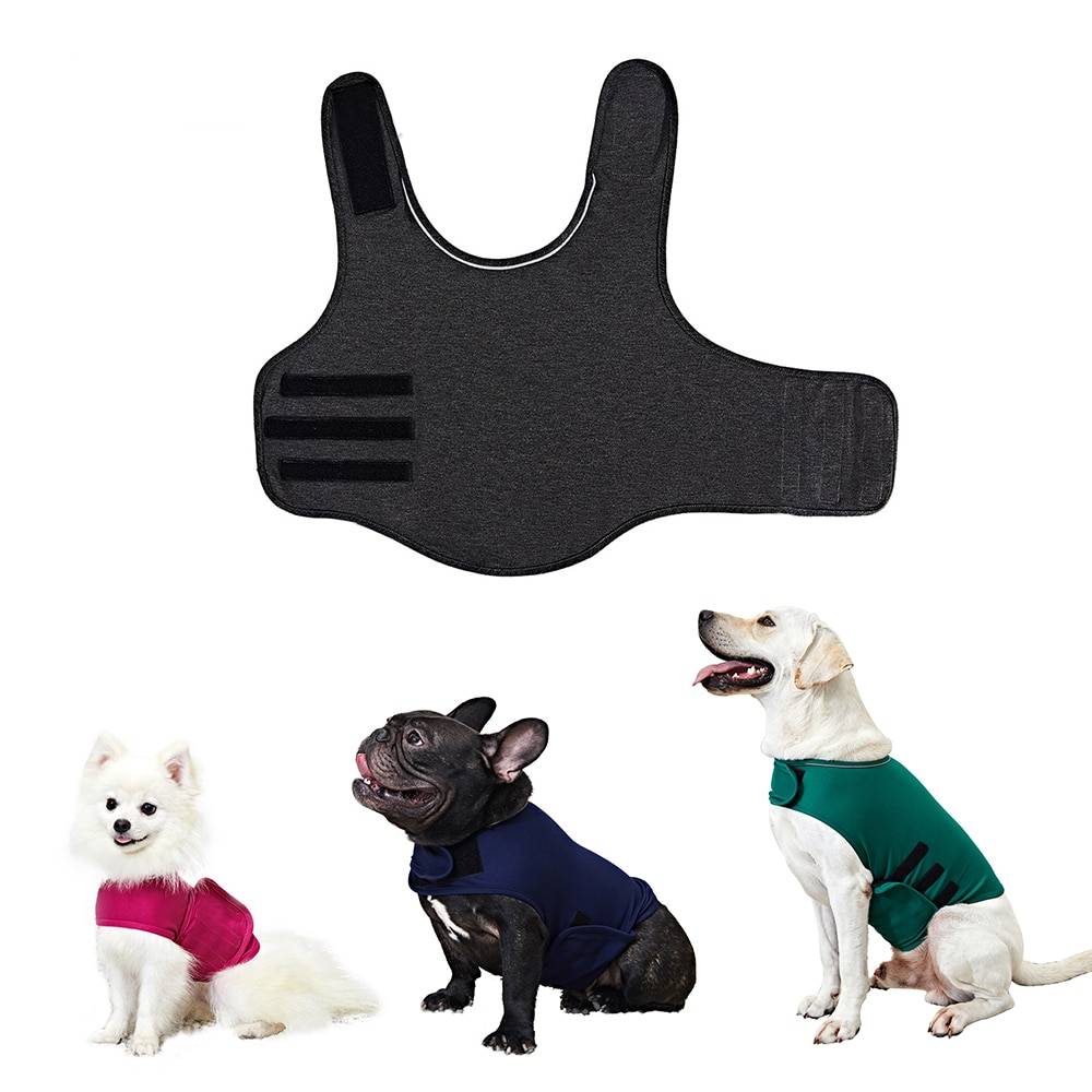 Dog's Reflective Vest Cats & Dogs Dog Clothing cb5feb1b7314637725a2e7: Gray|Green|Navy Blue|Rose Red