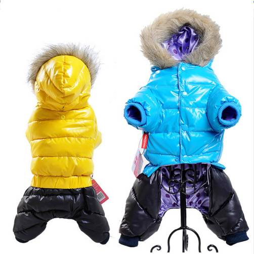 Super Warm Winter Dog's Jacket Cats & Dogs Dog Clothing cb5feb1b7314637725a2e7: Blue|Grey|New Blue|Orange|Pink|Red|Red Blue|Yellow