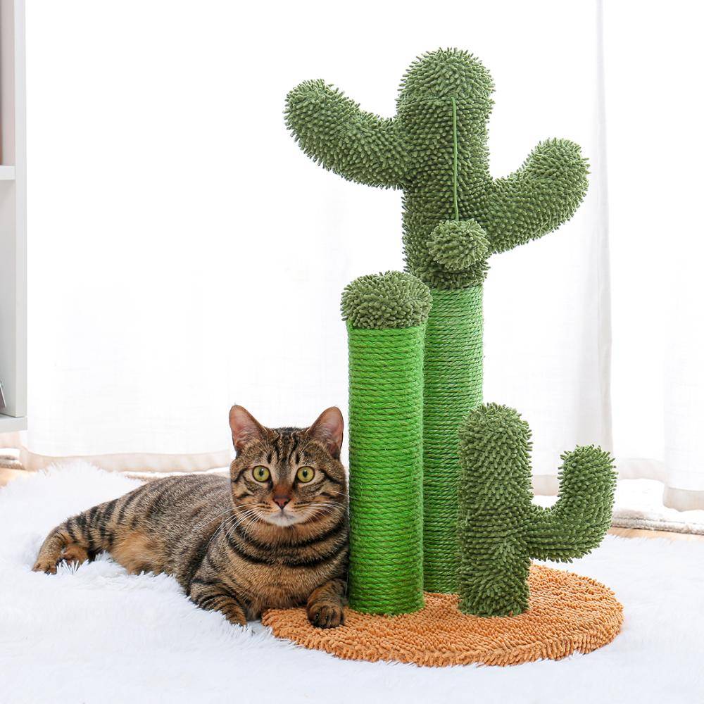 Cactus Shaped Cat Scratching Post Cat Scratchers Cats & Dogs a1fa27779242b4902f7ae3: 1|2|3