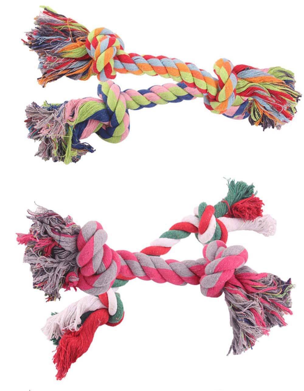 Colorful Cotton Dog Rope Toy