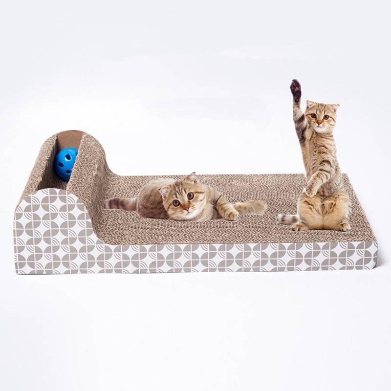 Scratcher Bed Mat for Cats Cat Scratchers Cats & Dogs cb5feb1b7314637725a2e7: Light grey