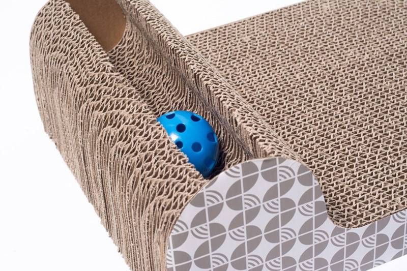 Scratcher Bed Mat for Cats Cat Scratchers Cats & Dogs cb5feb1b7314637725a2e7: Light grey