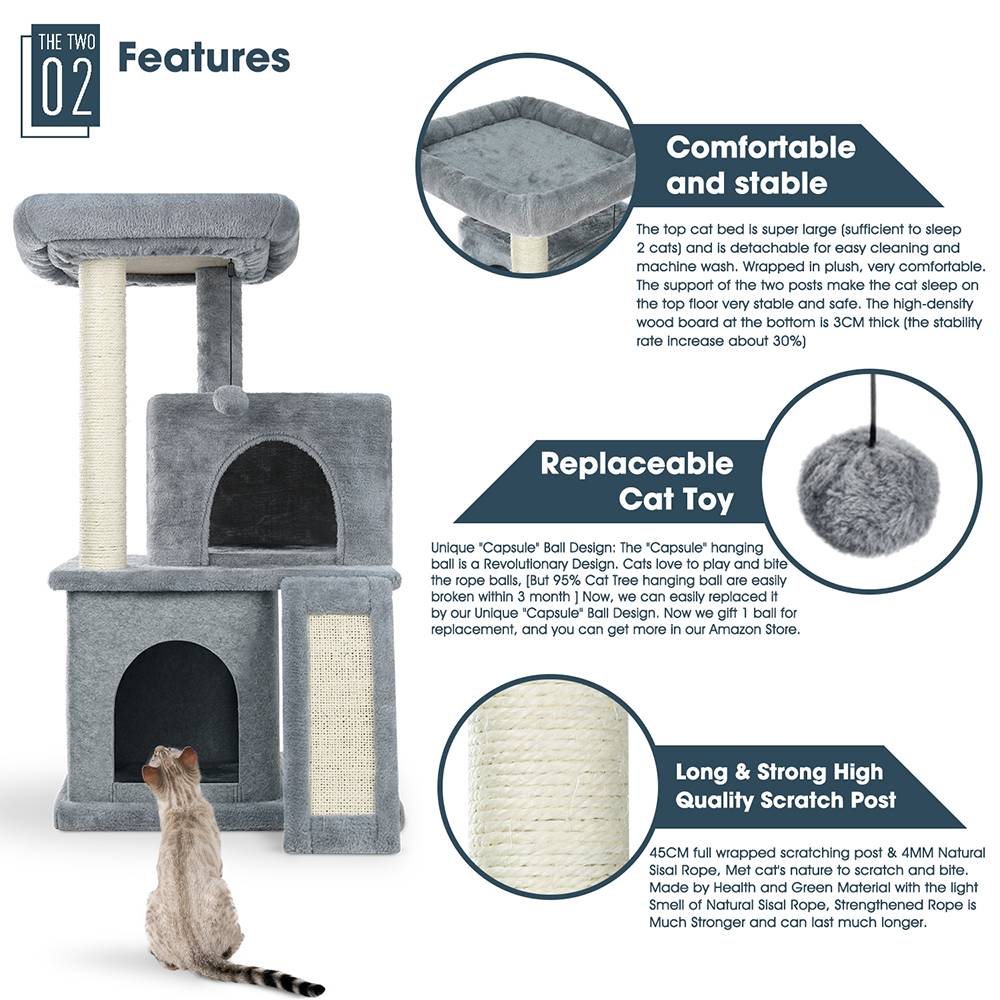 Large Four Layered Scratcher for Cats