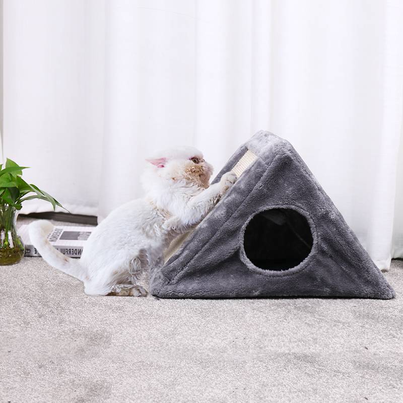 Funny Small Scratcher for Cats Cat Scratchers Cats & Dogs cb5feb1b7314637725a2e7: Beige|Cat Tunnel|Grey