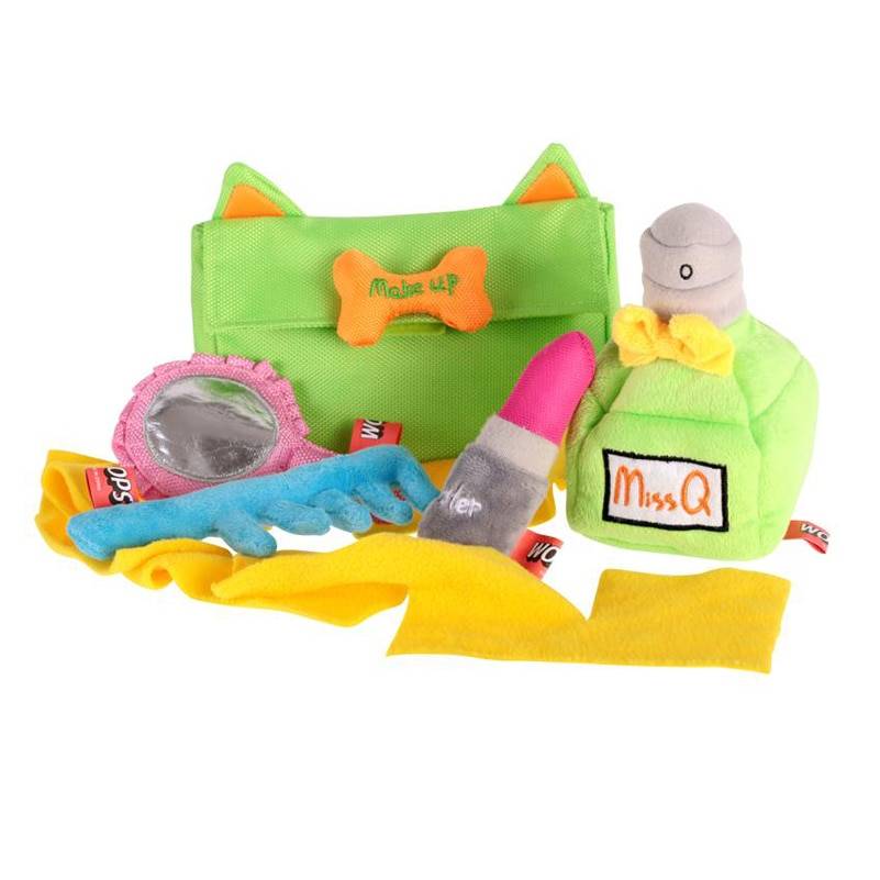 Plush Dog Squeaky Chewing Toys Set