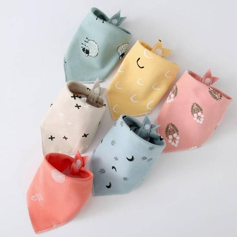 Cotton Scarf for Small Dogs Accessories Cats & Dogs cb5feb1b7314637725a2e7: Blue|Gray|Light Blue|Pink|Red|Yellow