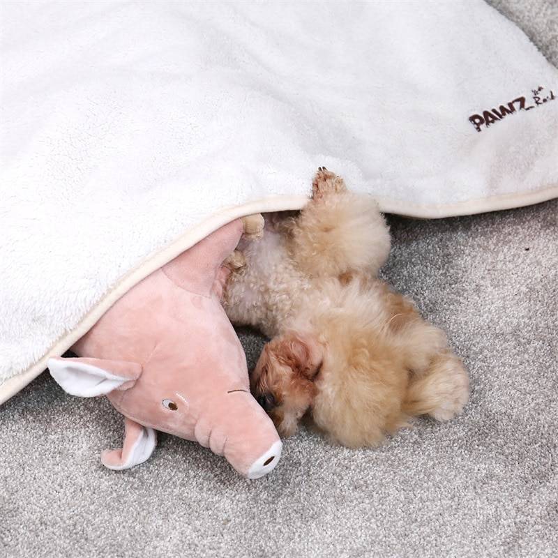 Warm and Soft Pig Shaped Toys for Dogs for Sleeping