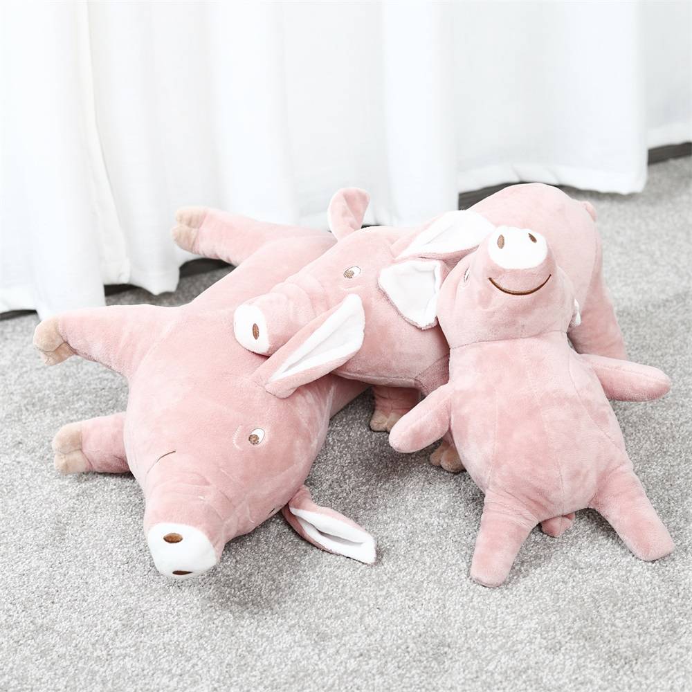 Warm and Soft Pig Shaped Toys for Dogs for Sleeping