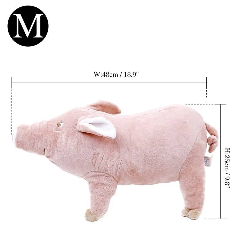 Warm and Soft Pig Shaped Toys for Dogs for Sleeping