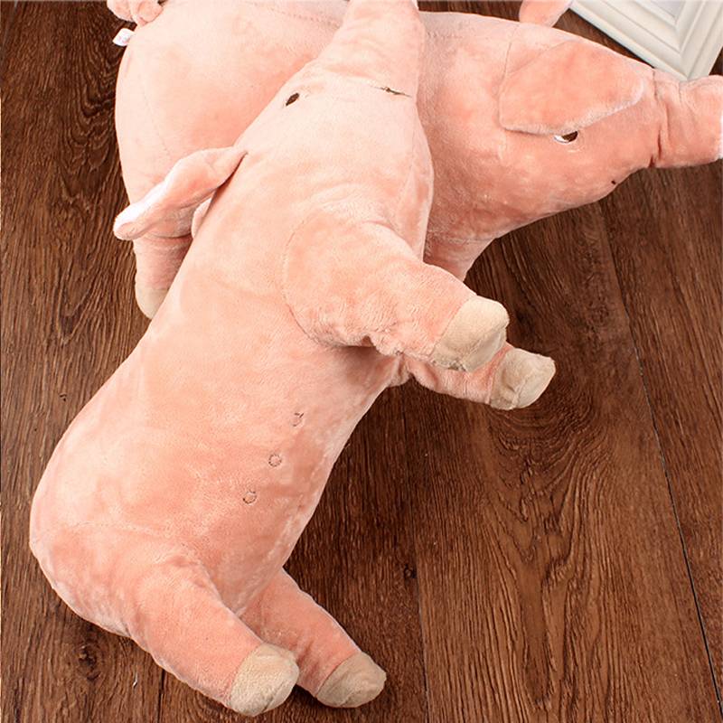 Warm and Soft Pig Shaped Toys for Dogs for Sleeping Cats & Dogs Dog Toys cb5feb1b7314637725a2e7: Pink