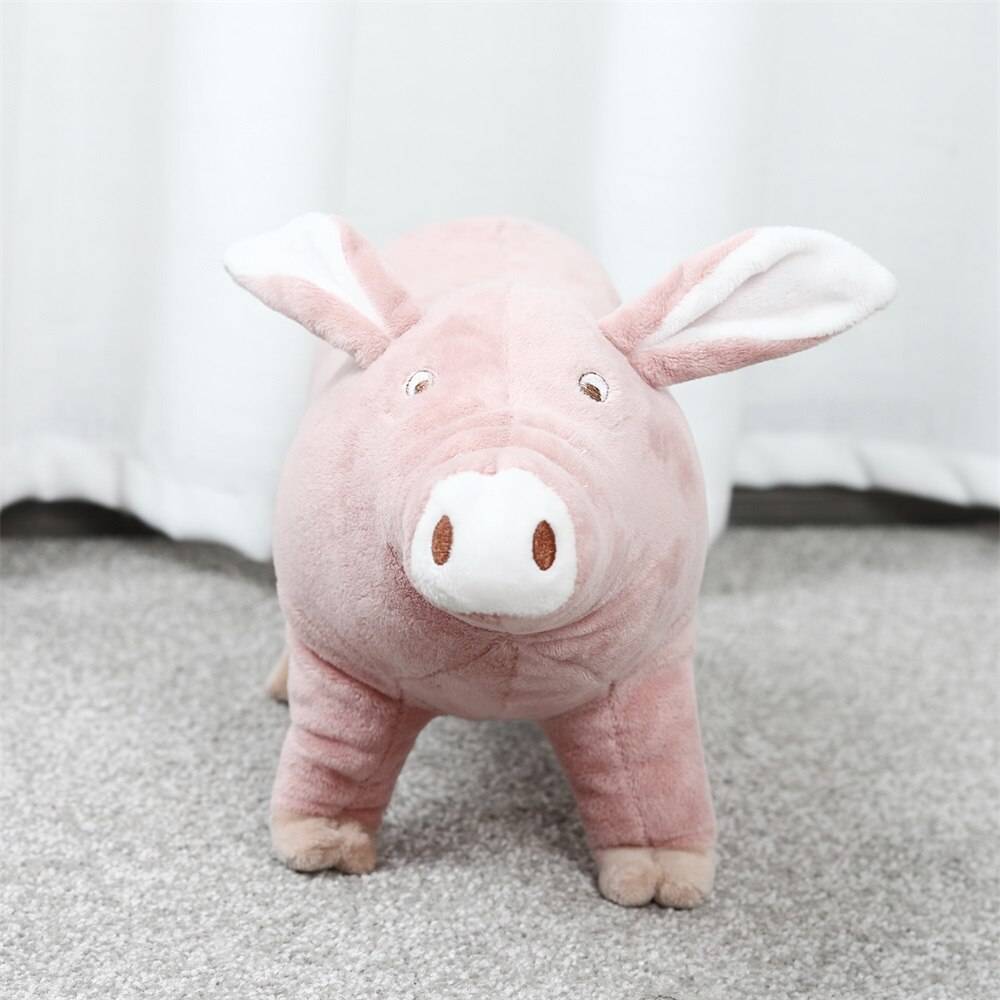 Warm and Soft Pig Shaped Toys for Dogs for Sleeping