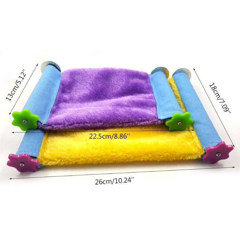 Color Block Bed for Small Pets