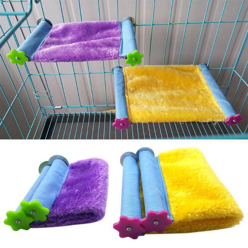 Color Block Bed for Small Pets Small Animals cb5feb1b7314637725a2e7: Purple|Yellow