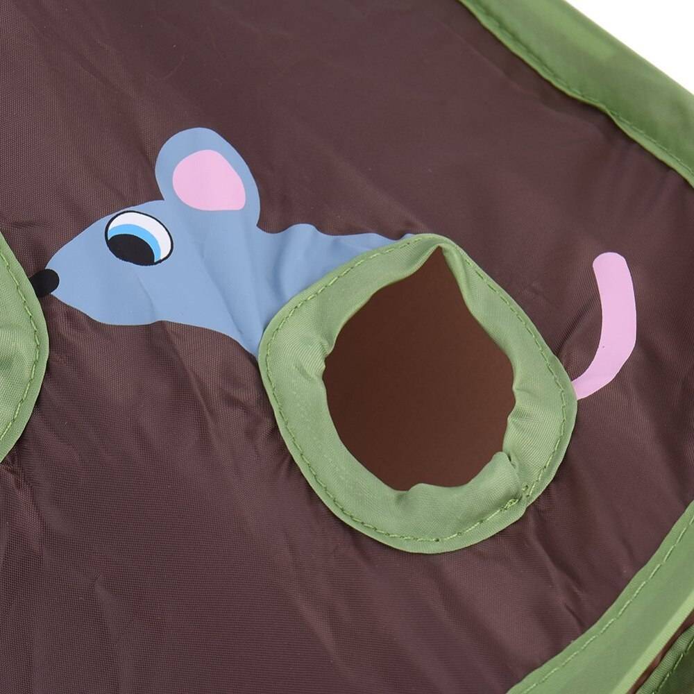 Hidden Mouse Hunting Toy for Cats Cat Toys Cats & Dogs cb5feb1b7314637725a2e7: Brown